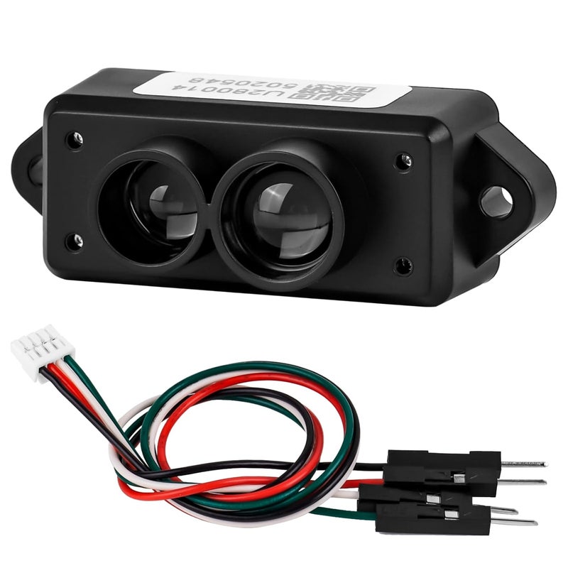 MakerHawk TFmini-S Lidar Sensor 0.1m-12m Range High Precision Single-Point Distance Sensor Compact Lightweight ToF Module with UART I2C Interface for Arduino Raspberry Pi UNO R3 STM32 Pixhawk ESP32 LoRa V3 IoT - Image 1